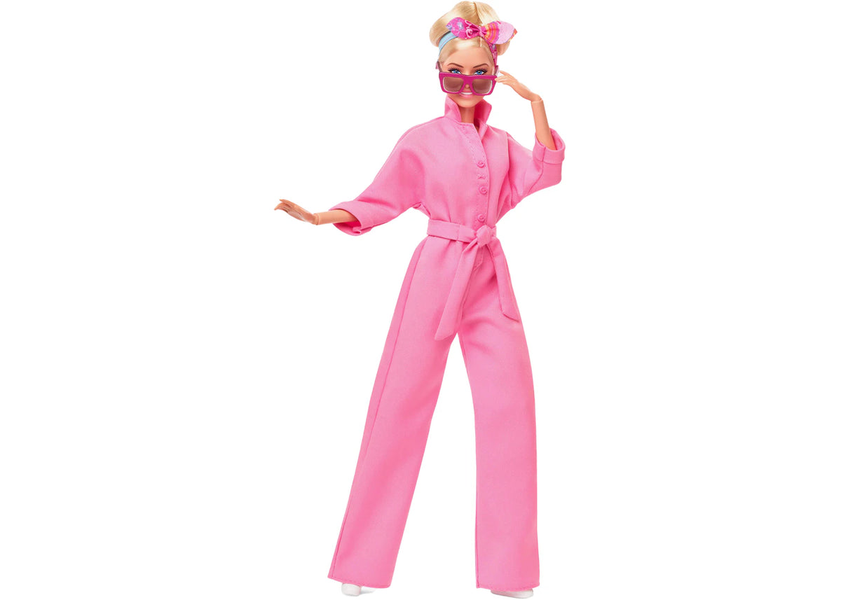 Mattel Barbie Signature Barbie in Pink Power Jumpsuit Doll - vue secondaire A