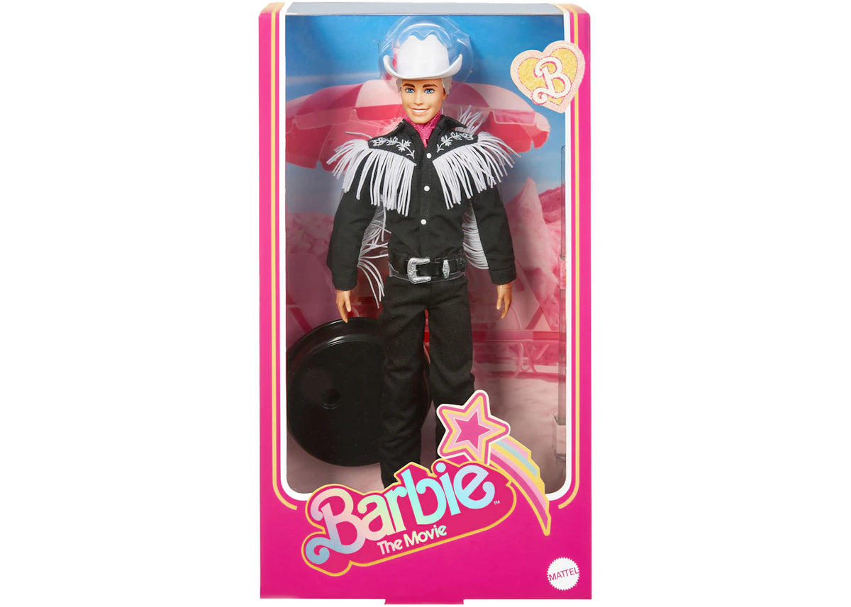 Mattel Barbie Signature Ken in Black and White Western Outfit Doll - vue secondaire B
