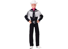 Mattel Barbie Signature Ken in Black and White Western Outfit Doll - vue 360