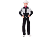 Mattel Barbie Signature Ken in Black and White Western Outfit Doll