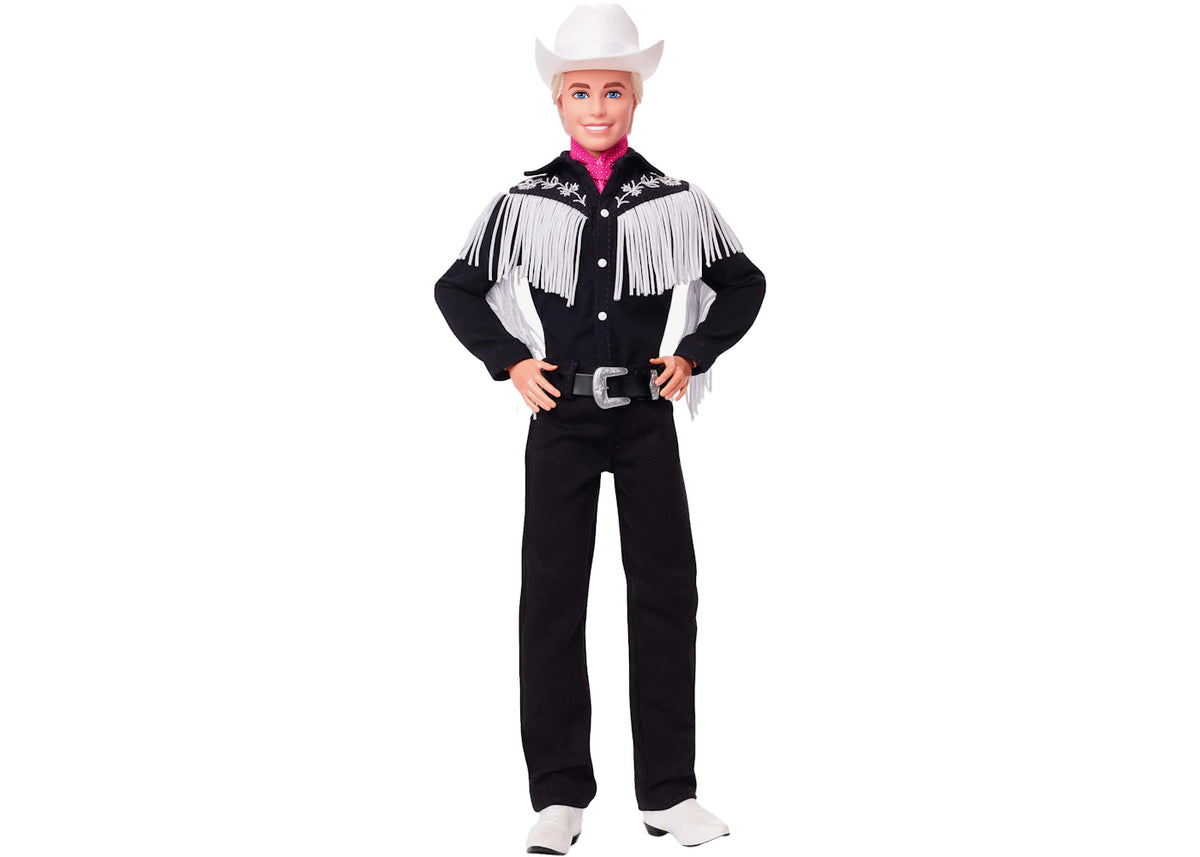Mattel Barbie Signature Ken in Black and White Western Outfit Doll - vue secondaire A