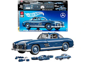 Mattel Brick Shop Hot Wheels Mercedes-Benz 300 SL Building Set - vue 360