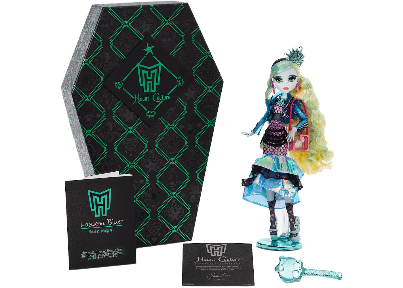 Mattel Monster High Haunt Couture Lagoona Blue Doll - vue secondaire B
