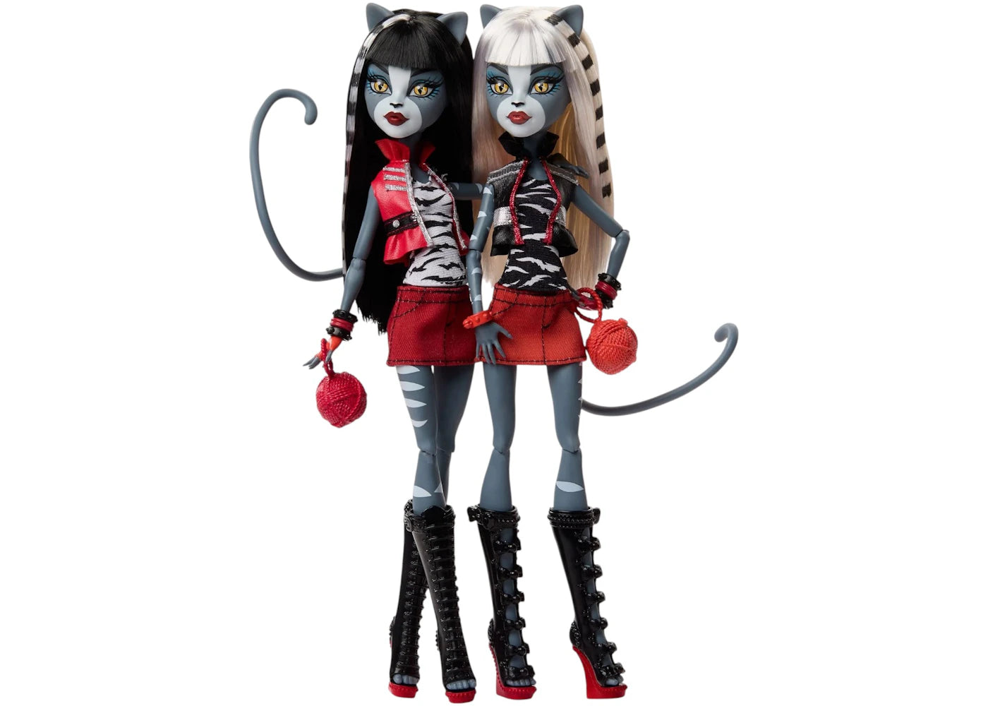 Mattel Monster High Boo-riginal Creeproduction G1 Meolowdy and Purrsephone Dolls 2-Pack - vue secondaire A