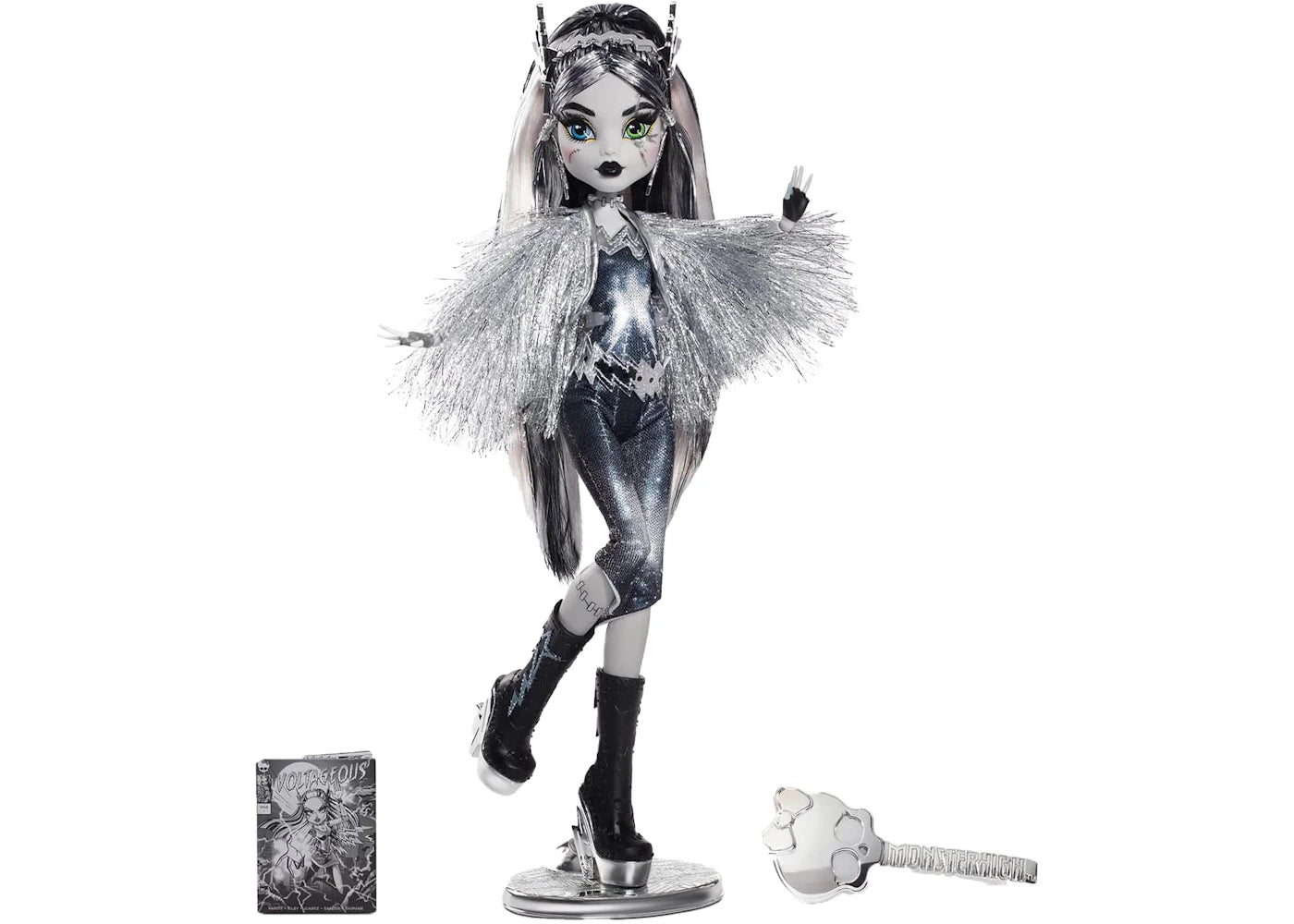 Mattel Monster High Voltageous Frankie Stein Doll 2022 SDCC Exclusive - vue secondaire A