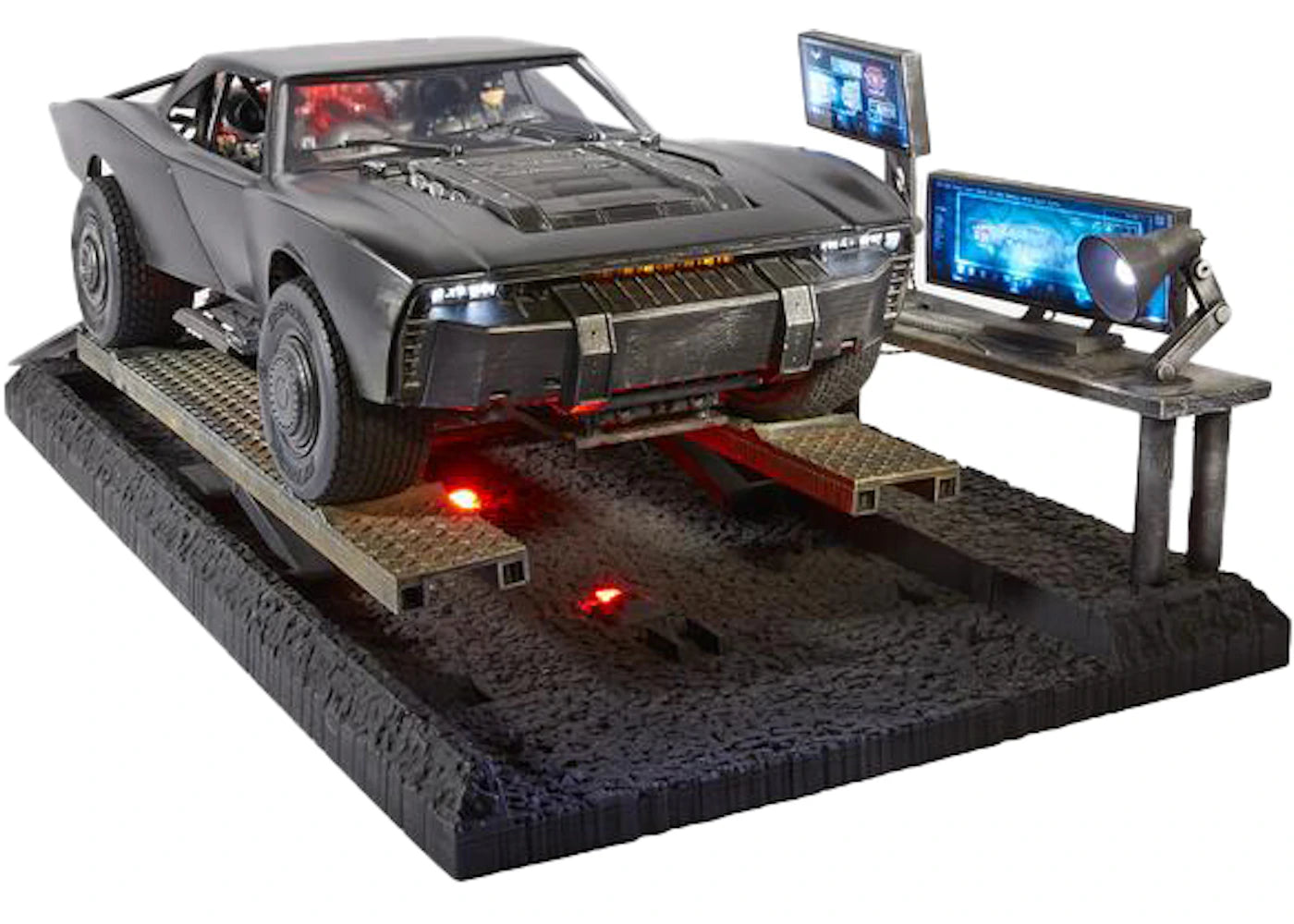 Mattel The Batman The Ultimate Batmobile Black - vue secondaire B