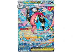 Mega Greninja 2026 Pokémon Mega Evolution Chaos Rising Mega Greninja ex (English) 116/086 Ungraded - vue 360