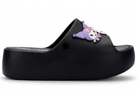 Melissa Free Platform Slide Hello Kitty and Friends Black