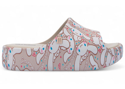 Melissa Mini Melissa Free Platform Slide Hello Kitty and Friends Beige Brown (Kids) - sneakers view 2