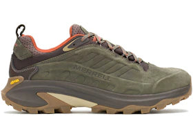 Merrell Moab Speed 2 Leather Waterproof Olive - vue 360
