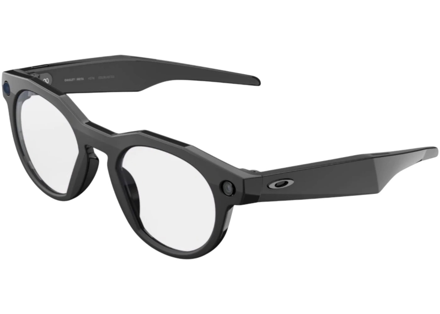Meta x Oakley HSTN Glasses 0OW8002 800202 Black/Clear/Amethyst Transition - vue 360
