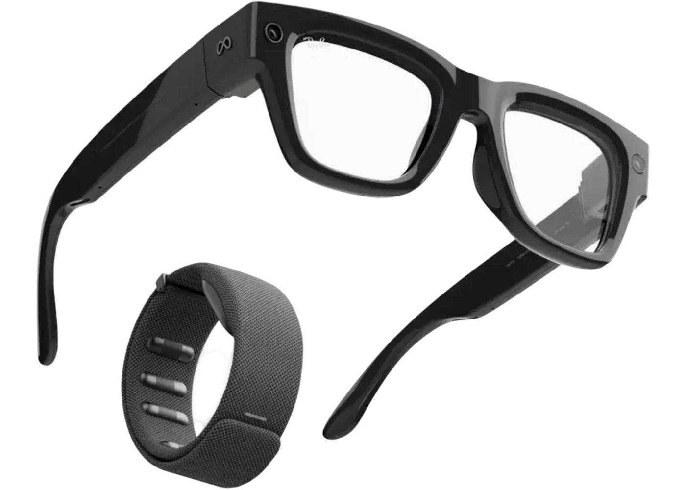 Meta x Ray-Ban Display & Neural Band AI Glasses (Large Size 1) SK-1001155-01 - vue secondaire A