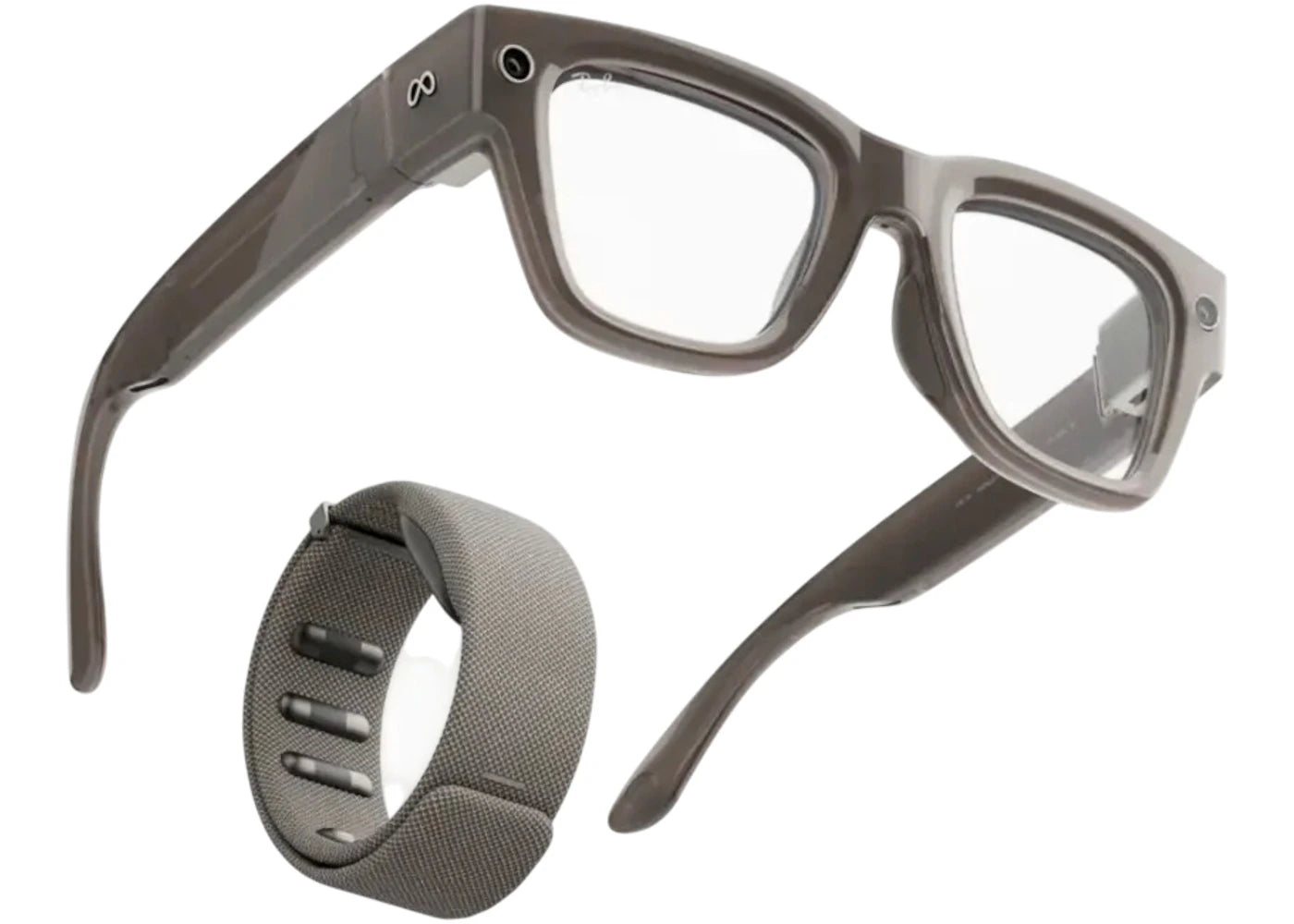 Meta x Ray-Ban Display & Neural Band AI Glasses (Standard Size 2) SK-1001220-01 Sand - vue secondaire A