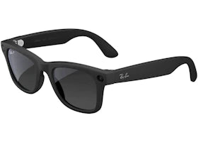 Meta x Ray-Ban Wayfarer Glasses (Gen 2) Standard 0RW4012_601ST350 Matte Black/Gradient Graphite - vue 360