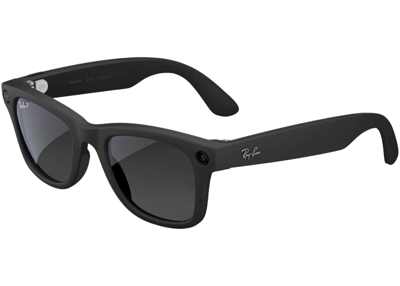 Meta x Ray-Ban Wayfarer Glasses (Gen 2) Standard 0RW4012_601ST350 Matte Black/Gradient Graphite - vue secondaire A
