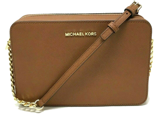 Michael Kors Jet Set East West Crossbody Bag Large Brown sneakers - authentic Michael Kors shoes