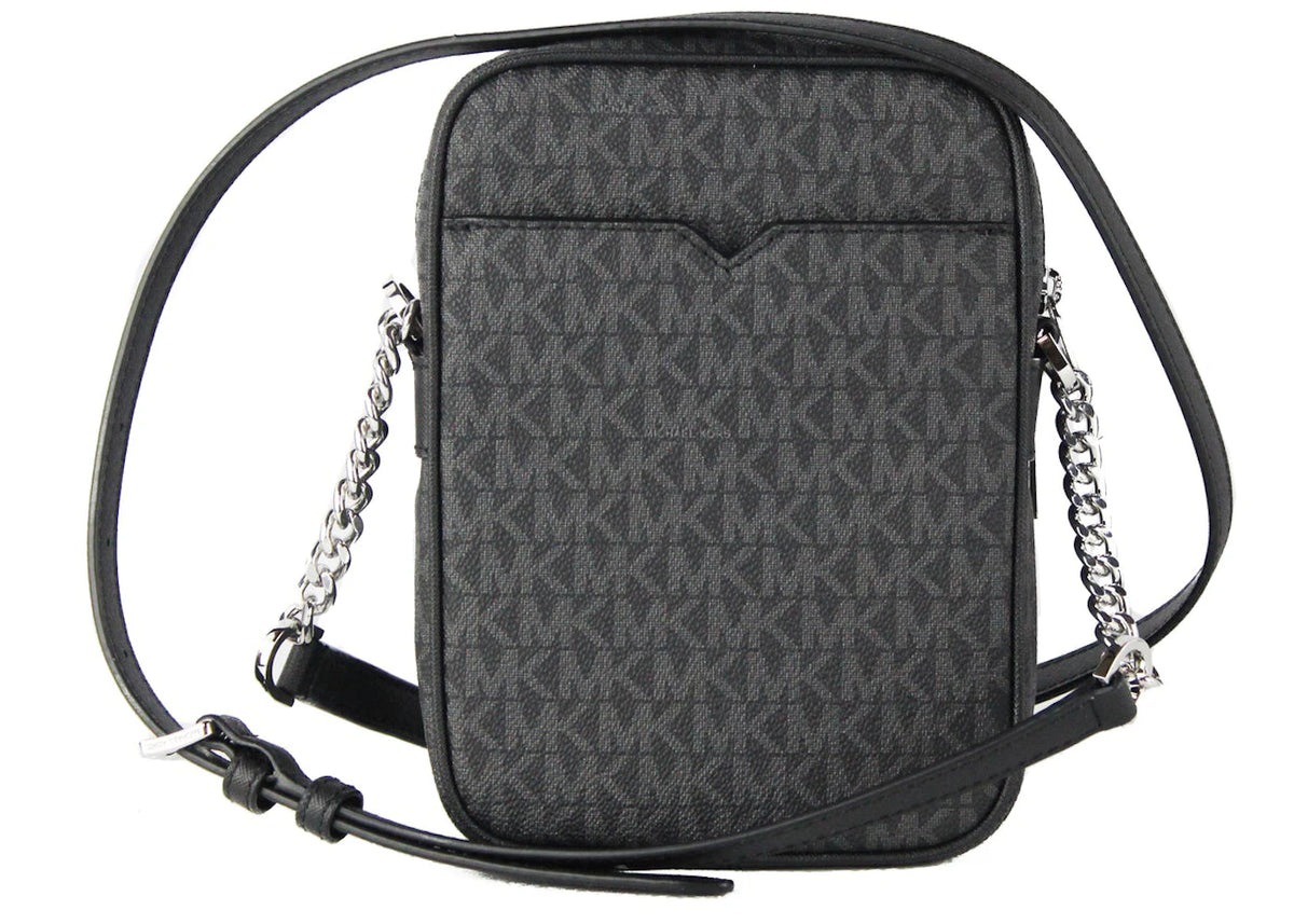 Michael Kors Jet Set North South Crossbody Bag Medium Black - vue secondaire B