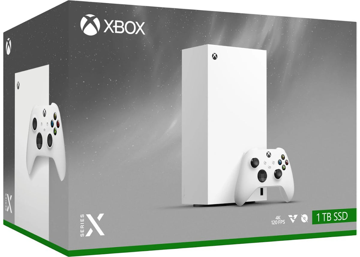 Microsoft Xbox Series X (EU Plug) Robot White - vue secondaire B