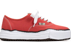 Maison Mihara Yasuhiro Baker OG Sole Canvas Low Red - vue 360