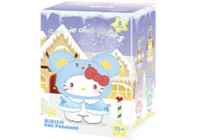 Miniso Sanrio Characters Little Cape Series Vinyl Plush Pendant Single Blind Box - vue 360