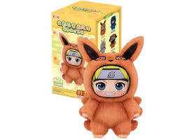Miniso Top Toy Naruto Beast Party Naruto Uzumaki Plush Keychains - vue 360