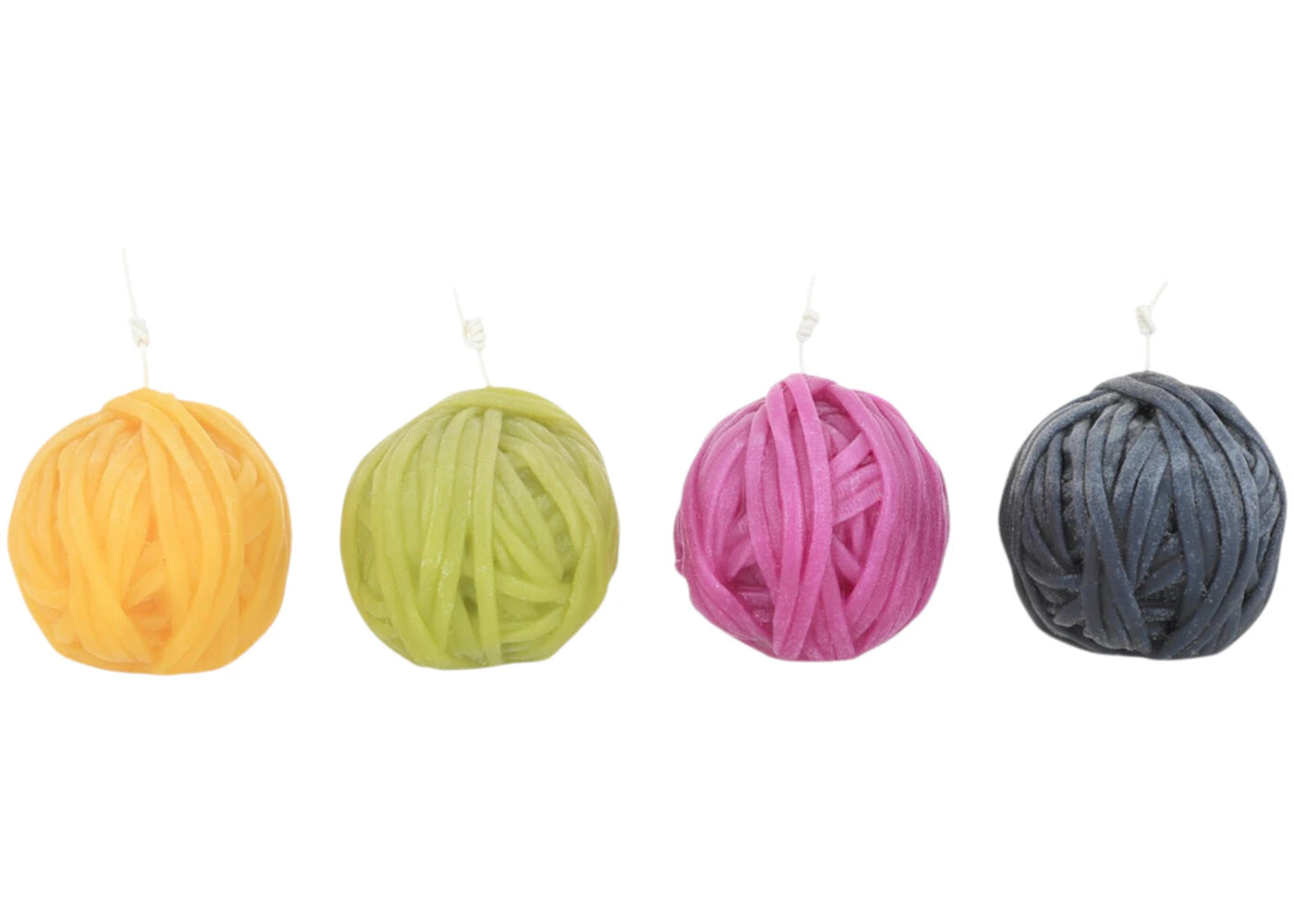 Missoni Gomitolo Small Candle Set of 4 Turqoise Multicolor - vue secondaire A