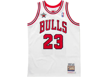 Mitchell & Ness Chicago Bulls 1998-99 Michael Jordan Authentic Jersey White - apparel view 2