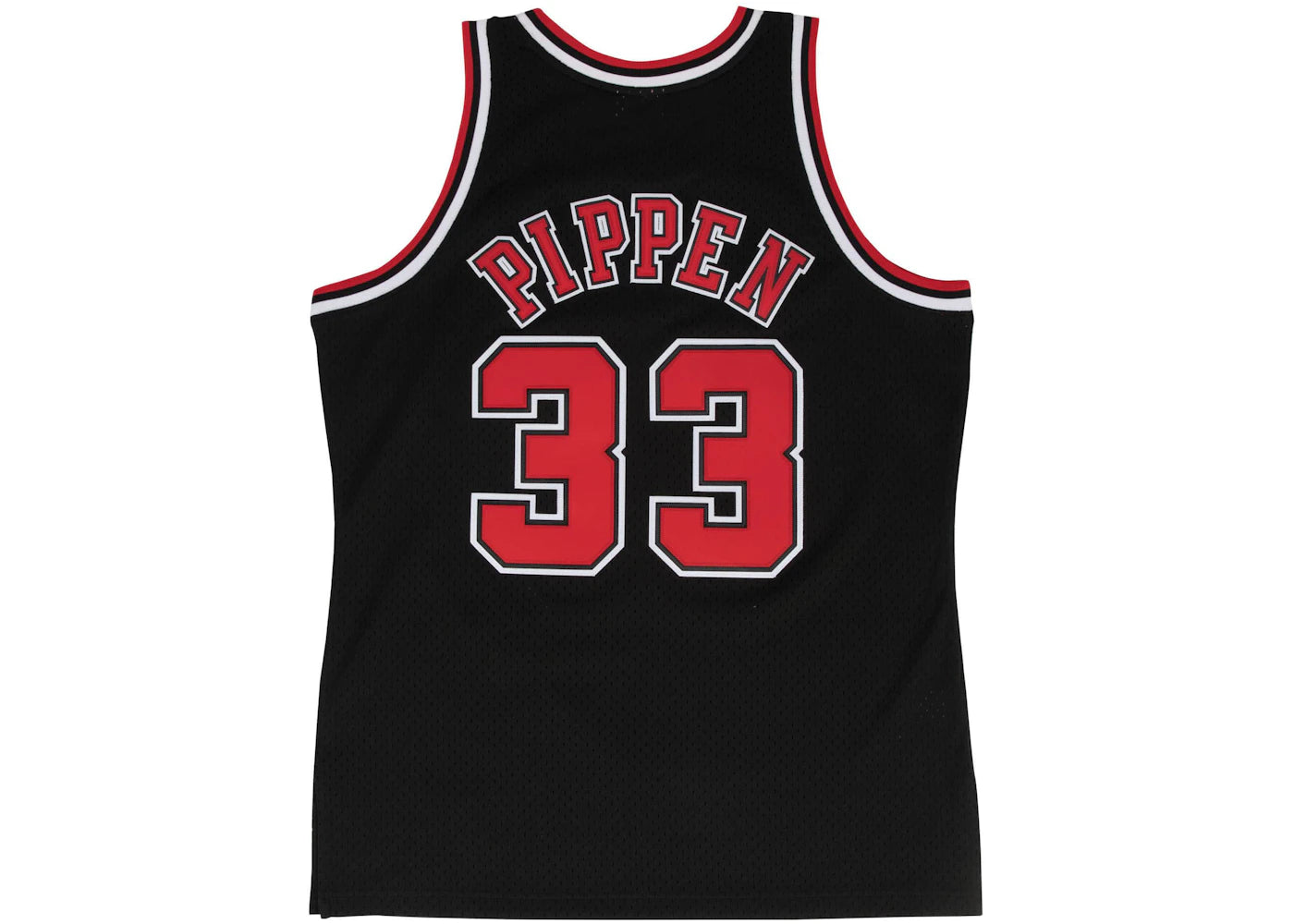 Mitchell & Ness Chicago Bulls Alternate 1997-98 Scottie Pippen Swingman Jersey Black - vue secondaire A
