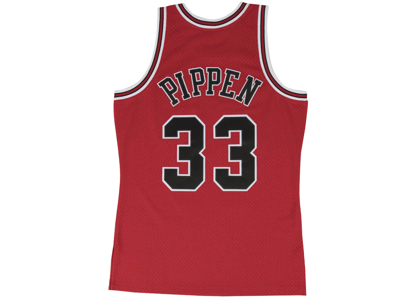 Mitchell & Ness Chicago Bulls Road 1997-98 Scottie Pippen Swingman Jersey Scarlet - vue secondaire B