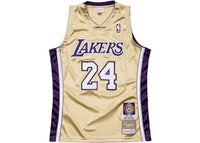 Mitchell & Ness Kobe Bryant HOF NBA Authentic Jersey Gold