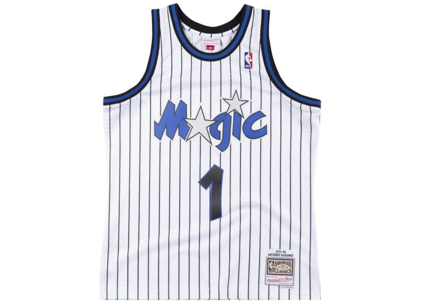 Mitchell & Ness Orlando Magic 1993-94 Anfernee Hardaway Swingman Jersey White - vue secondaire A