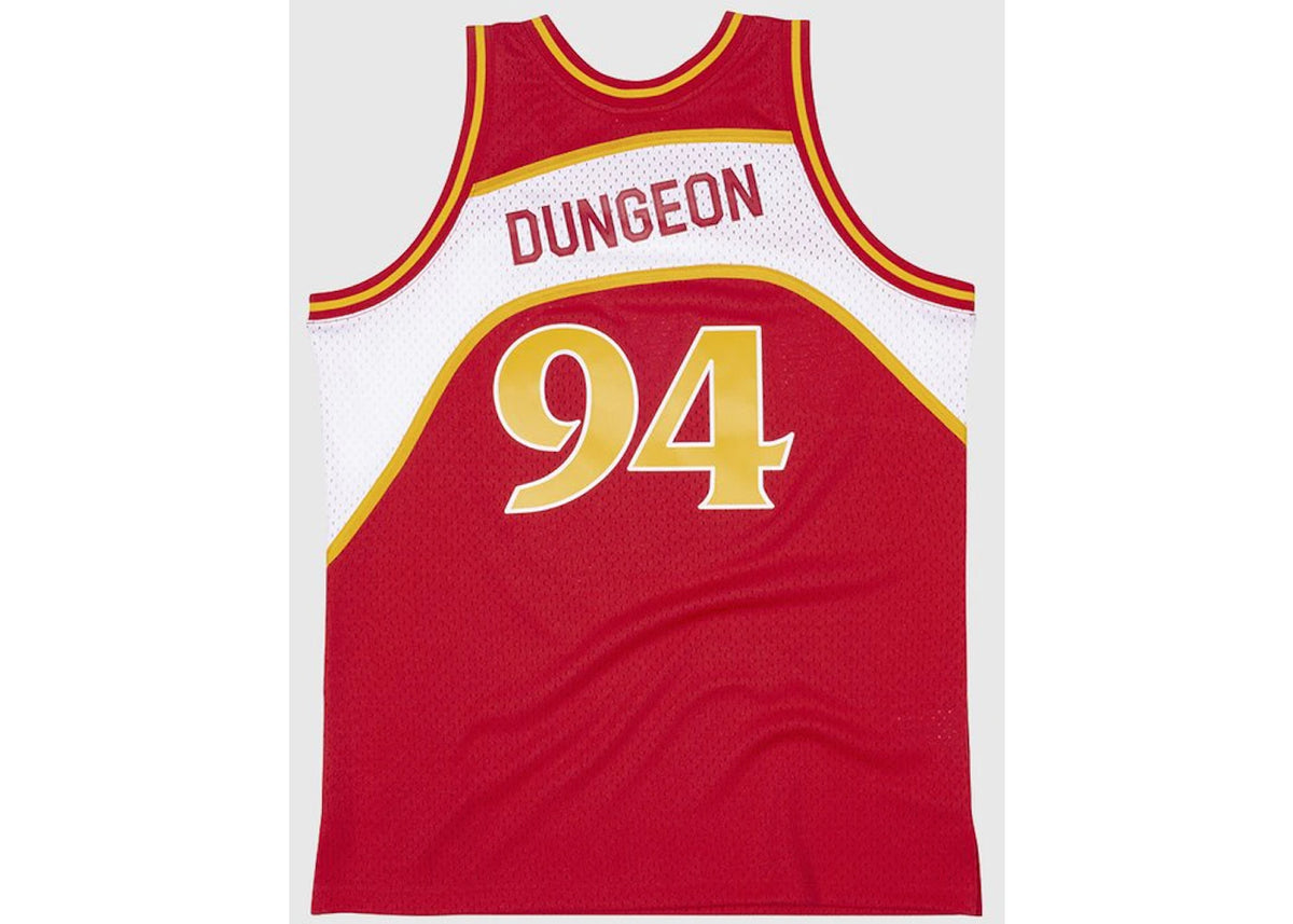 Mitchell & Ness OutKast x Atlanta Hawks Swingman Jersey Red - vue secondaire B