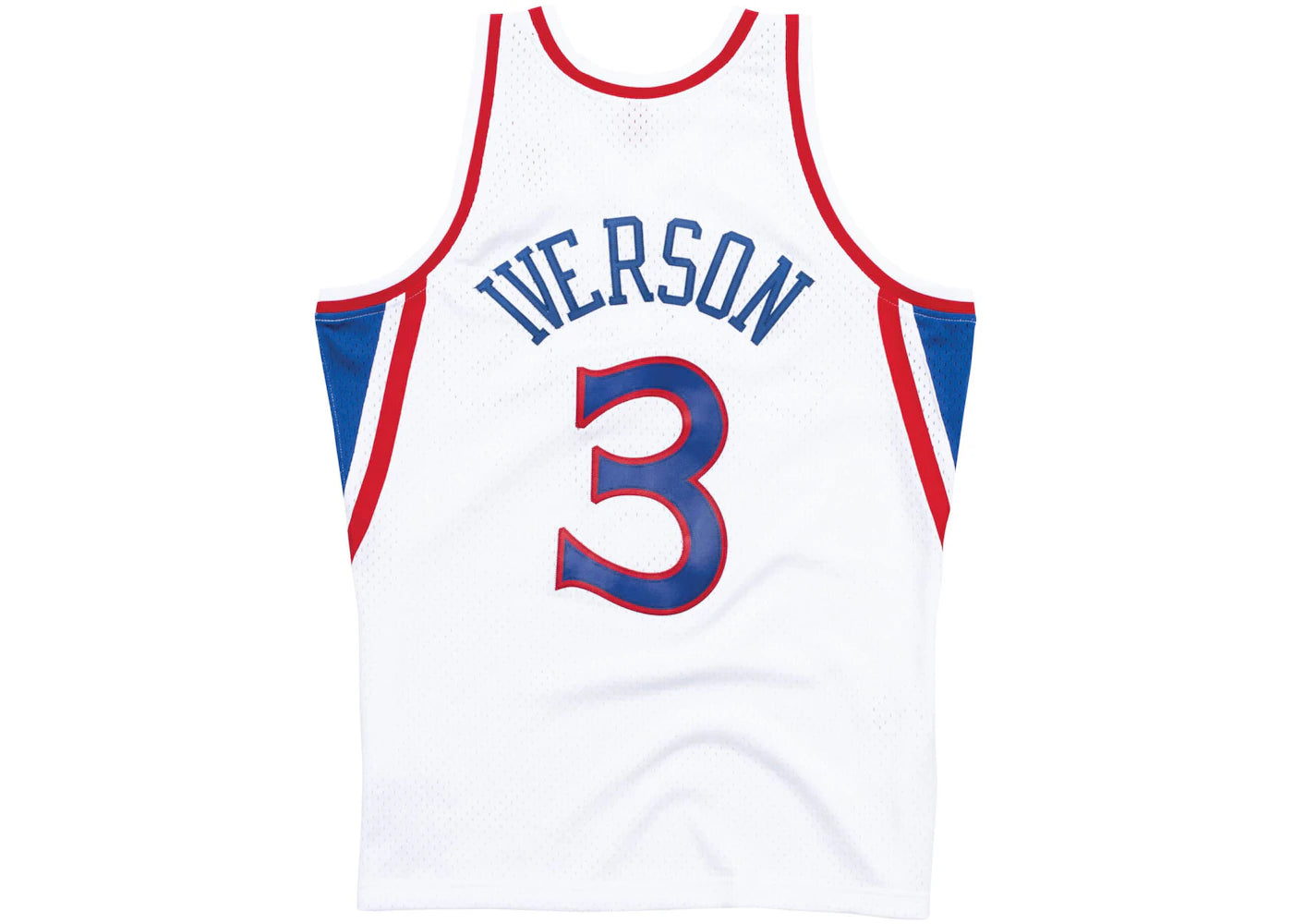 Mitchell & Ness Philadelphia 76ers Home 1996-97 Allen Iverson Swingman Jersey White - vue secondaire A