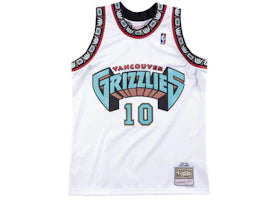 Mitchell & Ness Vancouver Grizzlies Home 1998-99 Mike Bibby Swingman Jersey White