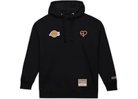Mitchell & Ness x BLACKPINK Los Angeles Lakers Hoodie Black