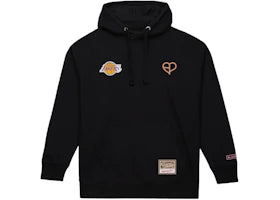 Mitchell & Ness x BLACKPINK Los Angeles Lakers Hoodie Black
