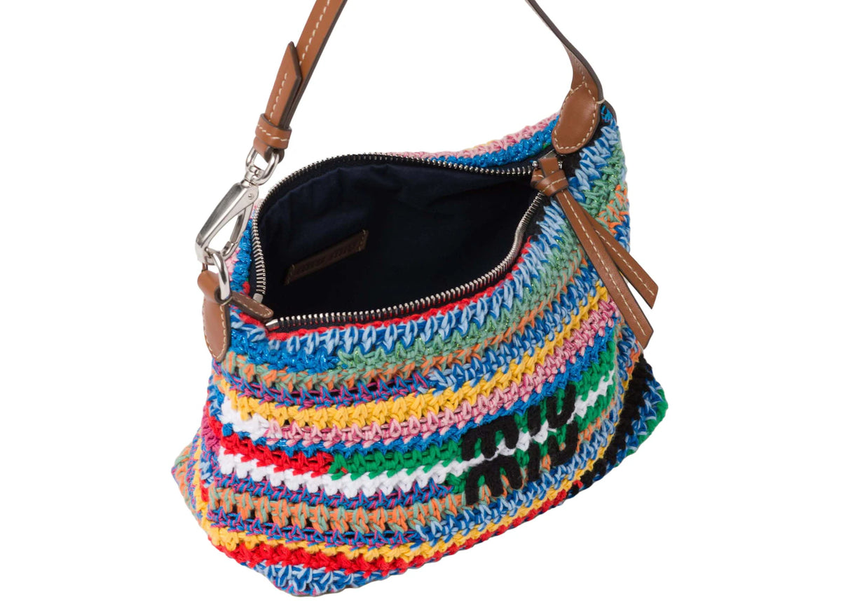 Miu Miu Crochet Pouch Multicolor - vue secondaire B