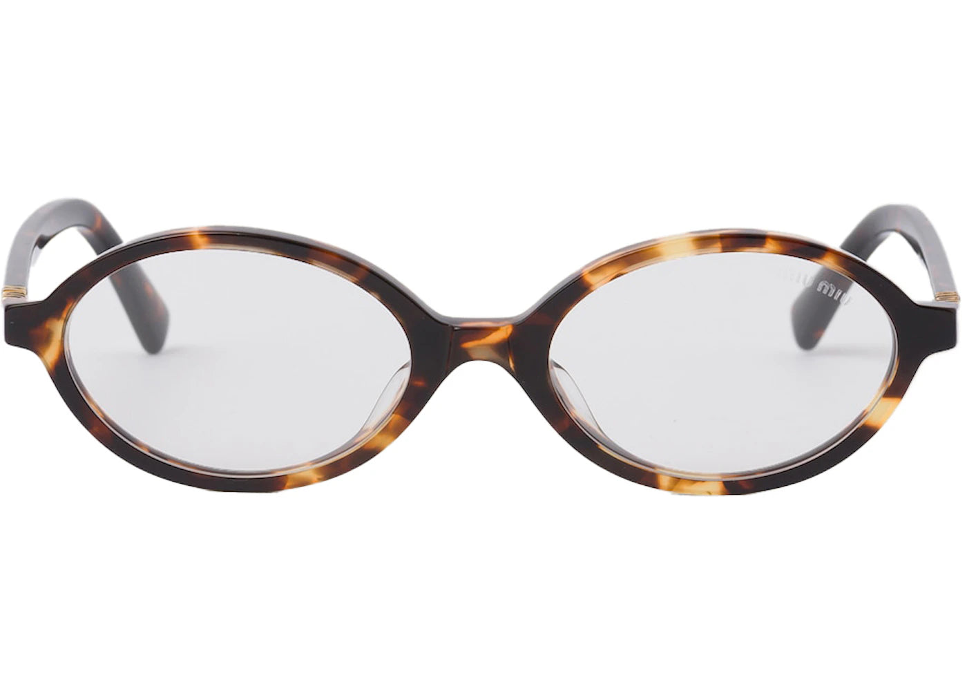 Miu Miu Miu Regard Sunglasses Tortise/Blue (SMU04Z_SVAU_FE08N_C_A050) - vue secondaire B