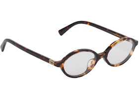Miu Miu Miu Regard Sunglasses Tortise/Blue (SMU04Z_SVAU_FE08N_C_A050) - vue 360