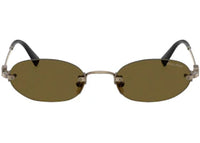 Miu Miu Oval Sunglasses CZ (0MU A54S 26C09Z)
