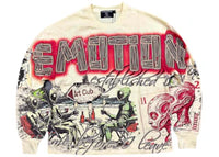 Mixed Emotions Art Club Longsleeve Cream