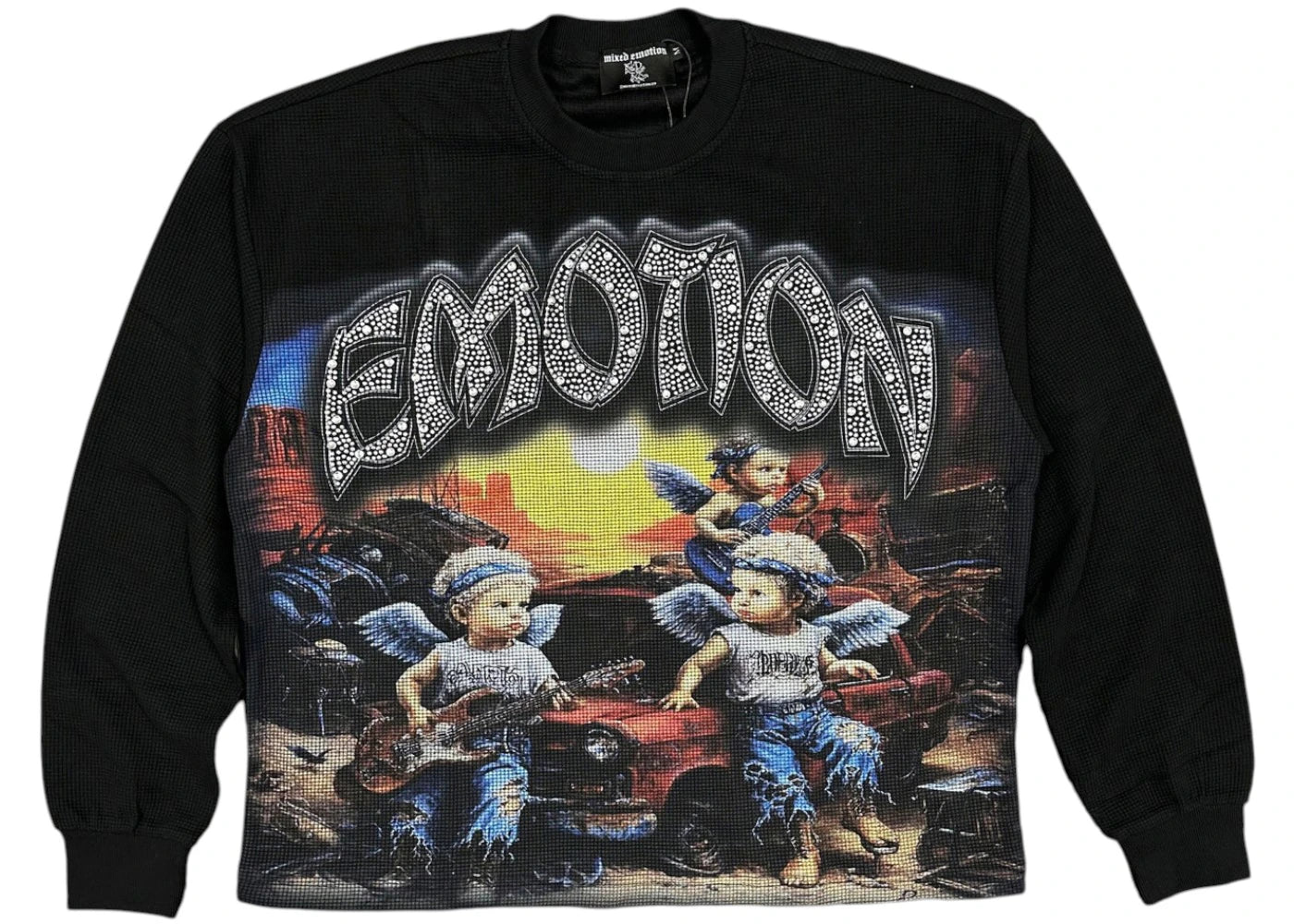 Mixed Emotions Emotion Sunrise Thermal L/S T-shirt Black - vue secondaire A