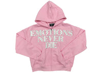 Mixed Emotions End Hoodie Pink