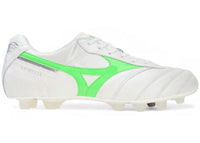 Mizuno Morelia II Japan MD White Neon Green Galaxy Silver