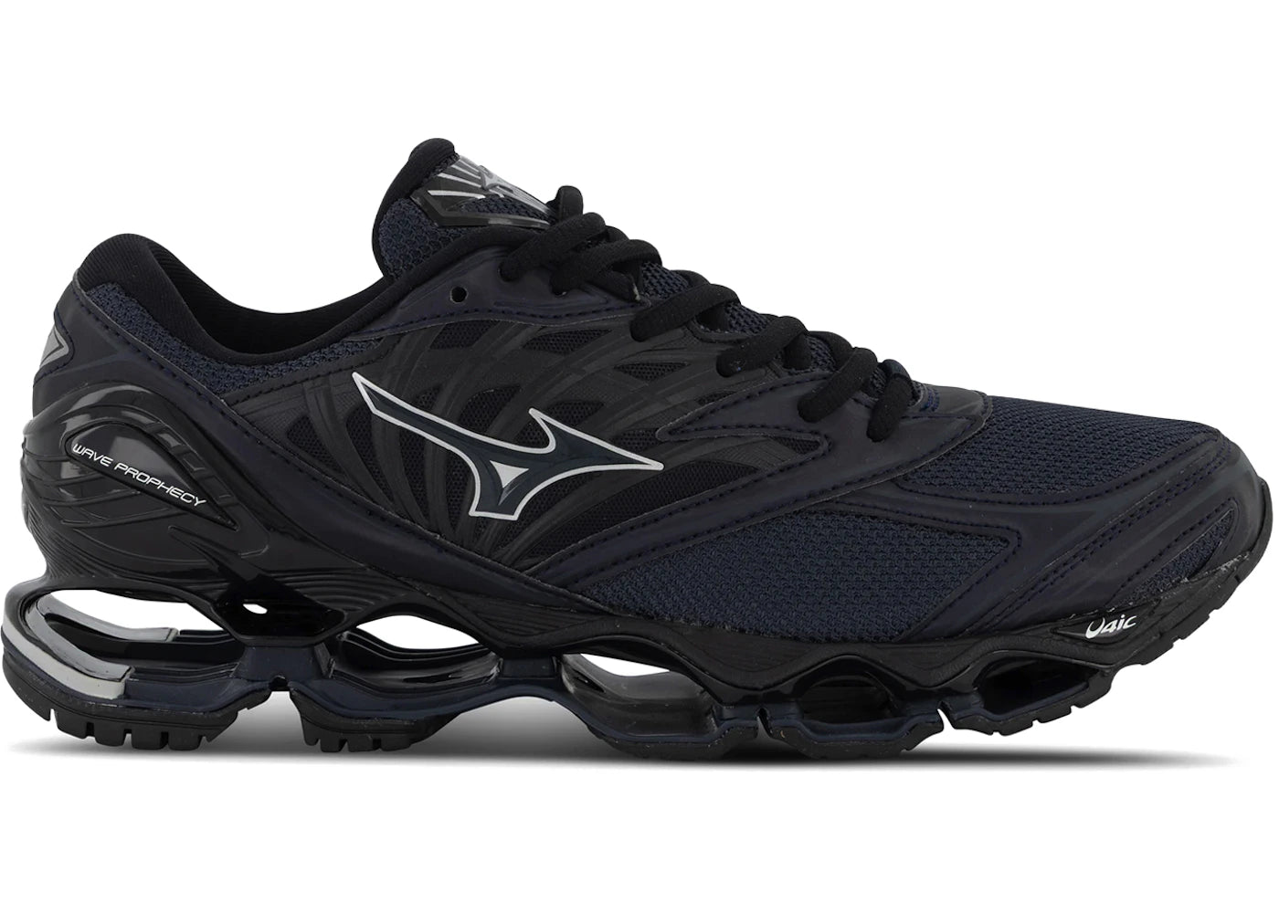 Mizuno Wave Prophecy LS Salute Navy Blazer Black - vue 360
