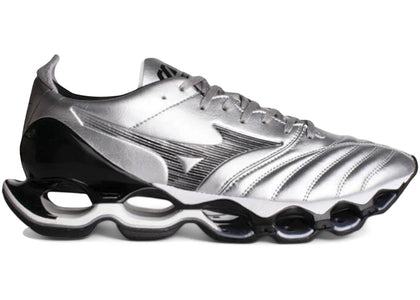 Mizuno Wave Prophecy Morelia Neo Silver Black - authentic Mizuno sneakers
