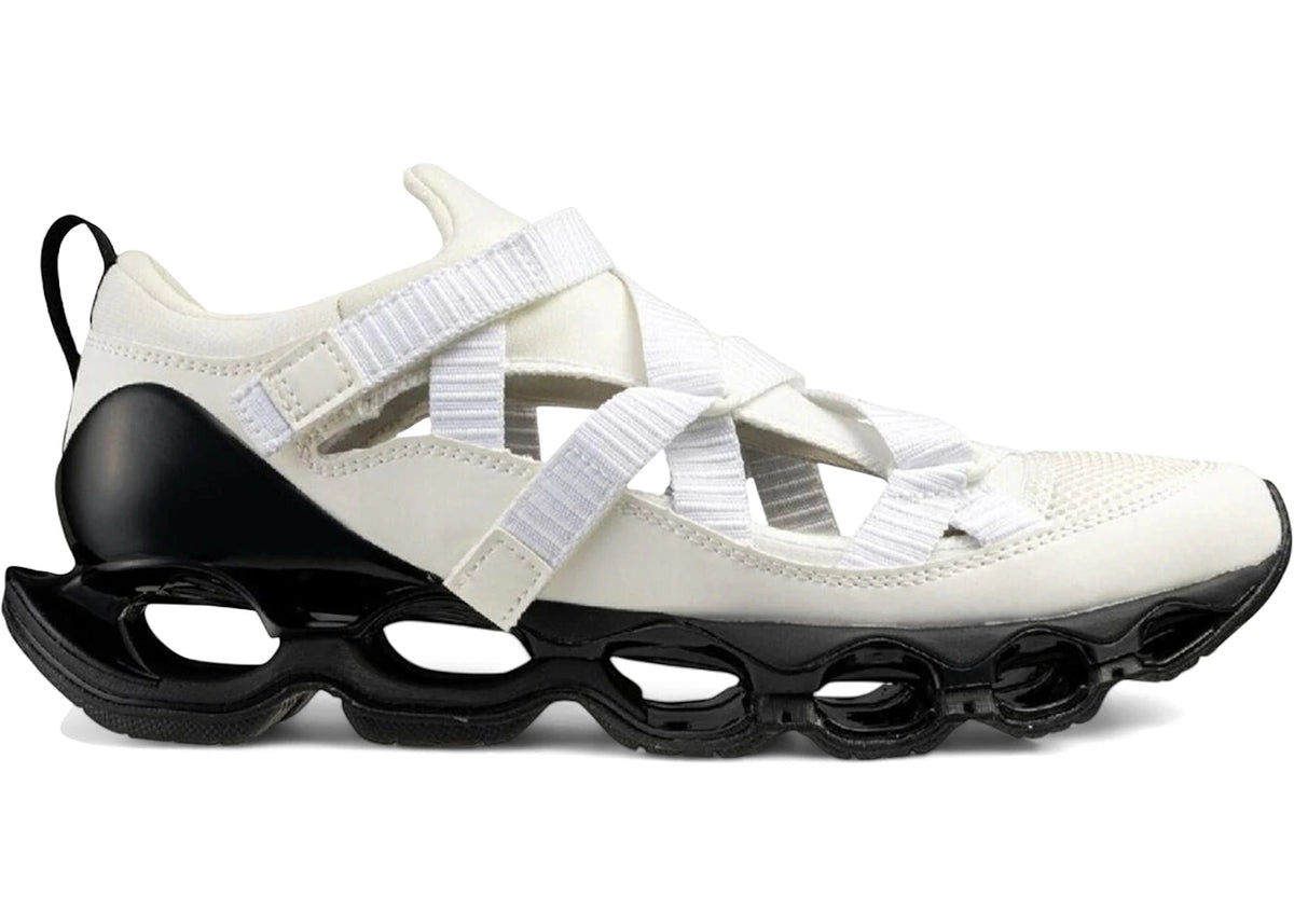 Mizuno Wave Prophecy Strap Off White Black - vue secondaire A