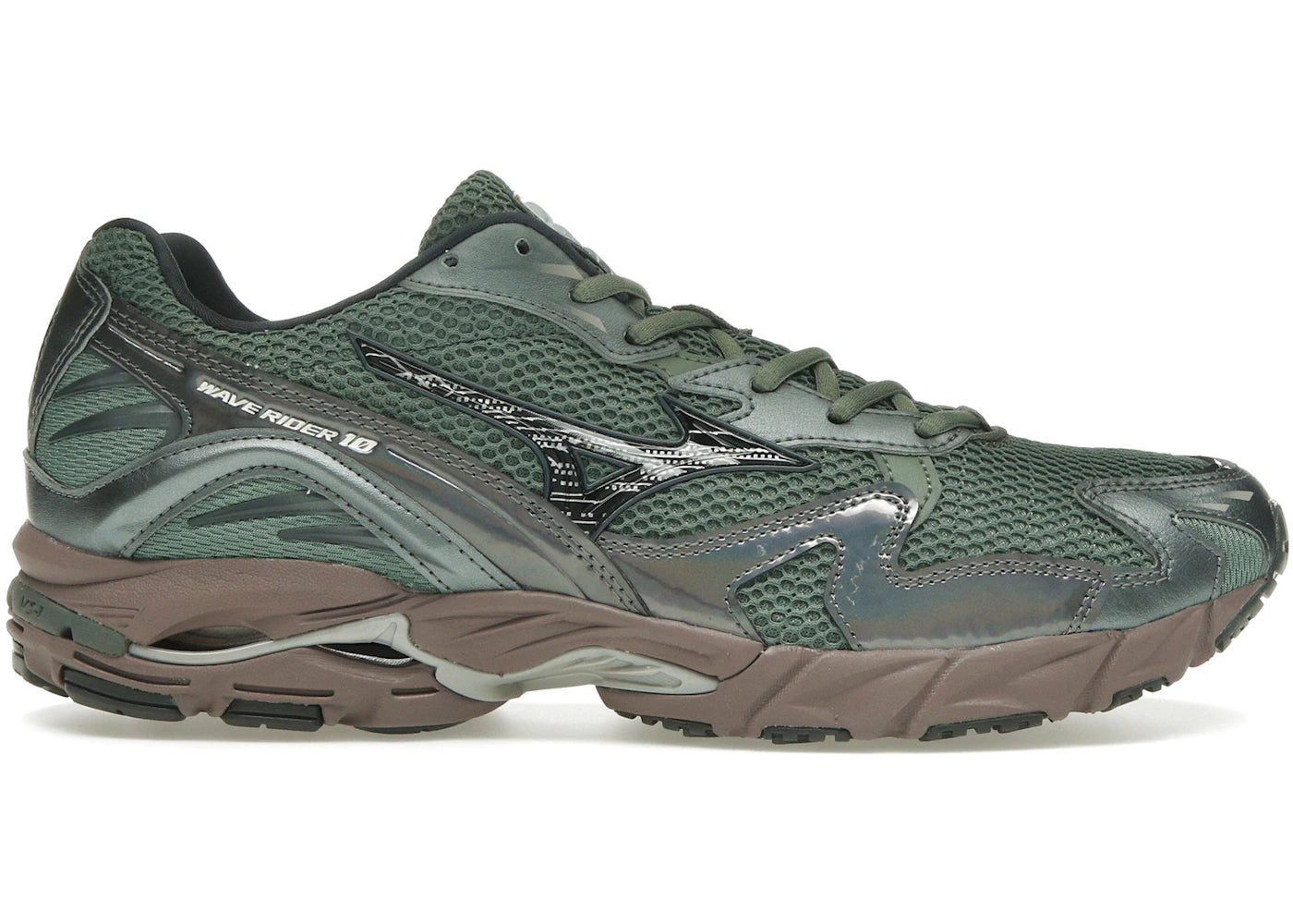 Mizuno Wave Rider 10 Agave Green Black