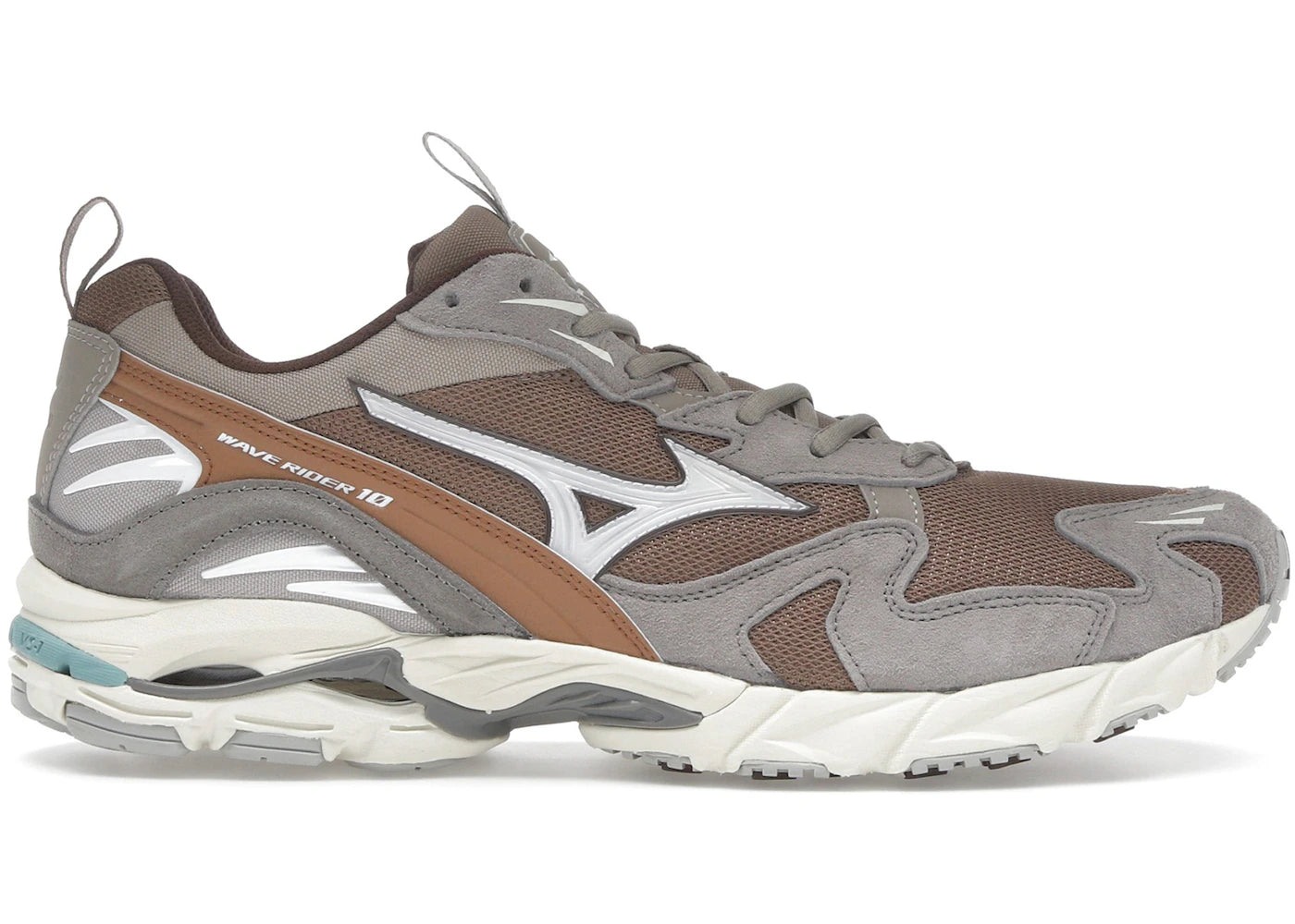 Mizuno Wave Rider 10 Fossil White Thrush