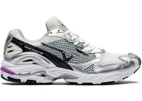 Mizuno Wave Rider 10 Snow White Black Slate